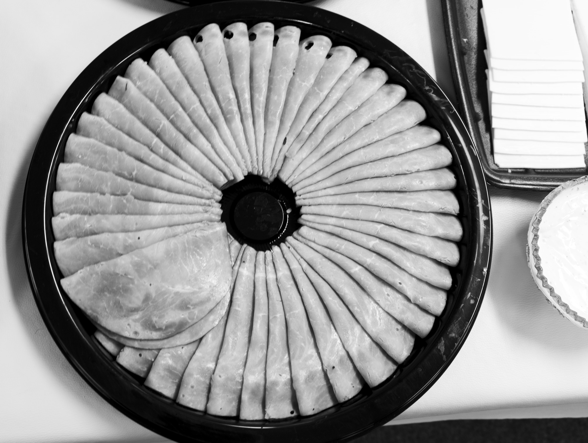 Circular fan sculpture